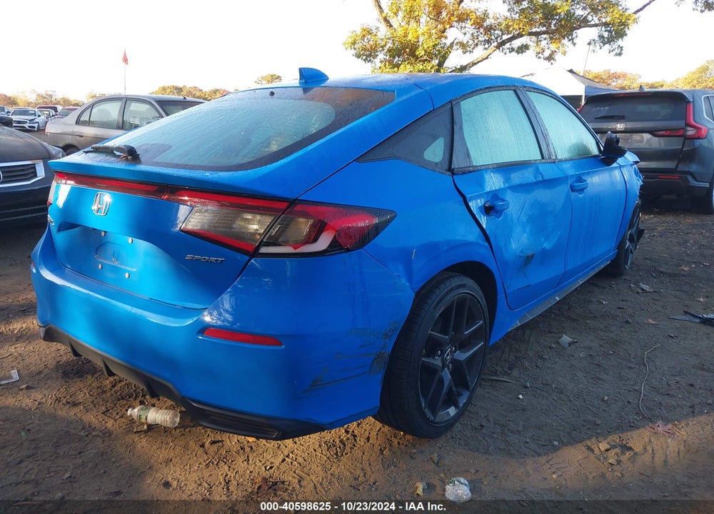 2023 HONDA CIVIC SPORT VIN: 19XFL2H8XPE018899