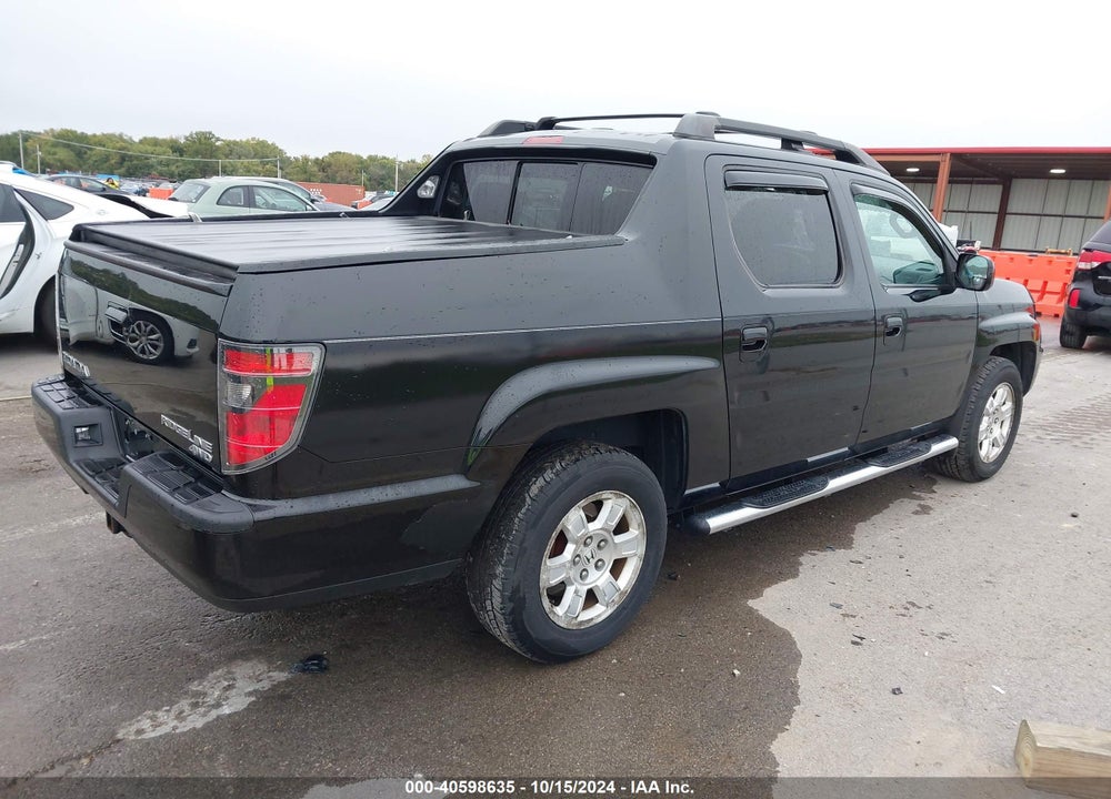 2013 HONDA RIDGELINE RTL VIN: 5FPYK1F52DB006807