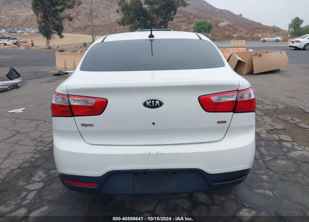 2013 KIA RIO LX VIN: KNADM4A30D6279004