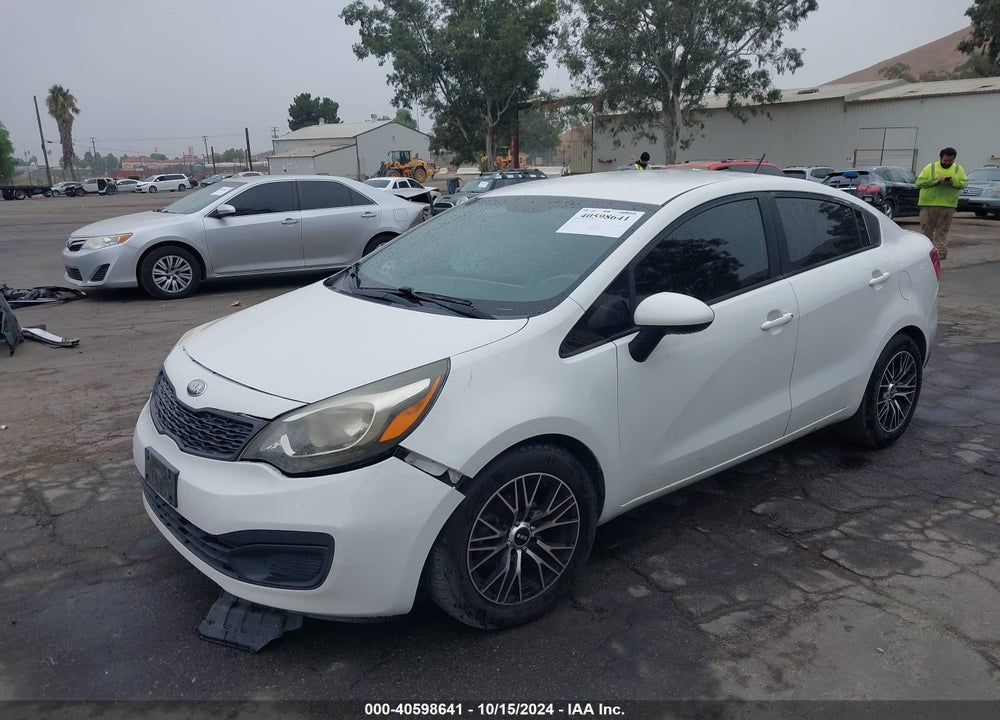 2013 KIA RIO LX VIN: KNADM4A30D6279004