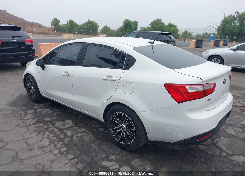 2013 KIA RIO LX VIN: KNADM4A30D6279004