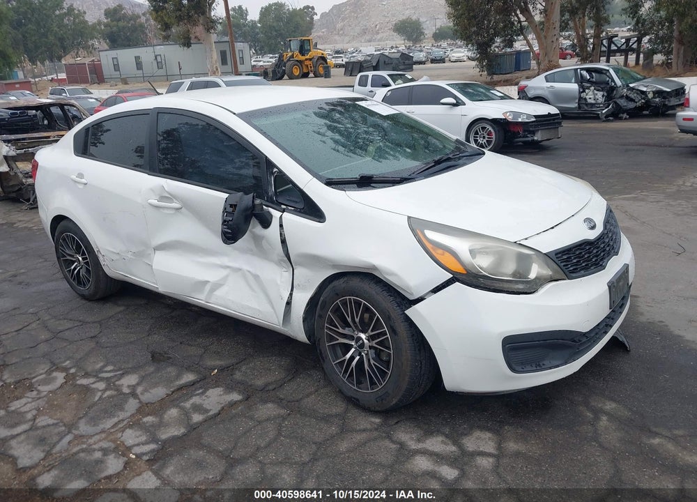 2013 KIA RIO LX VIN: KNADM4A30D6279004
