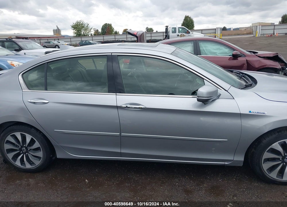 2017 HONDA ACCORD HYBRID EX-L VIN: JHMCR6F59HC014481