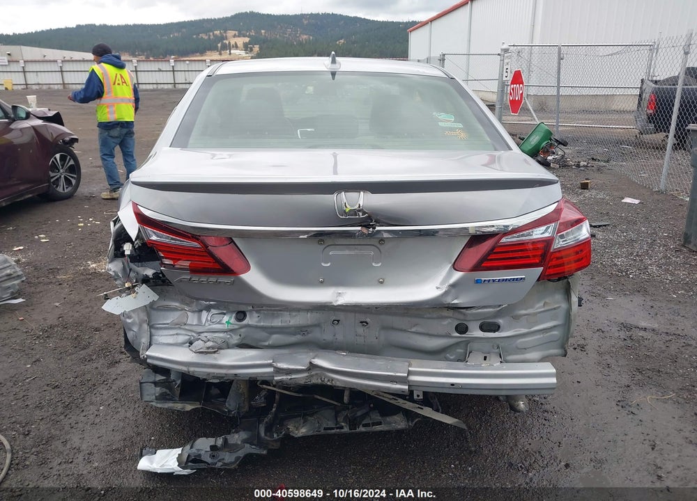 2017 HONDA ACCORD HYBRID EX-L VIN: JHMCR6F59HC014481