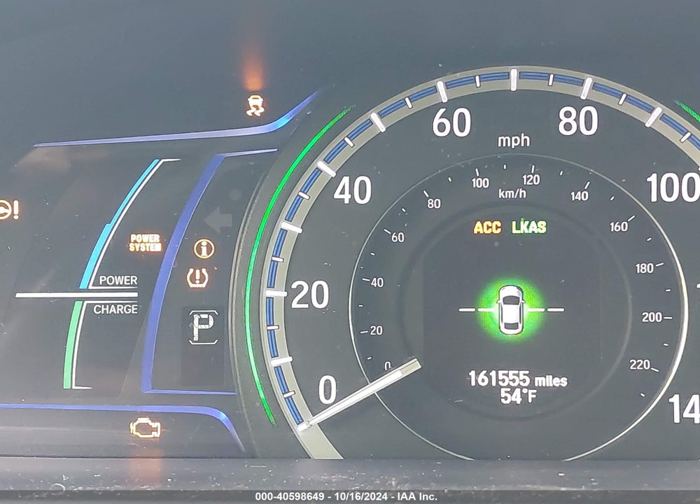 2017 HONDA ACCORD HYBRID EX-L VIN: JHMCR6F59HC014481