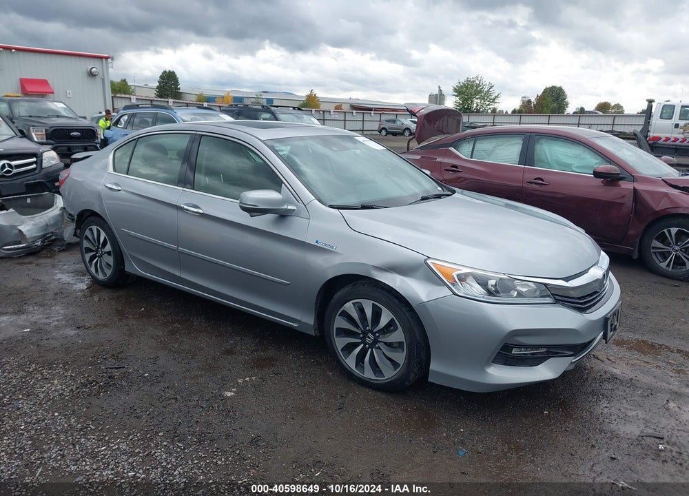 2017 HONDA ACCORD HYBRID EX-L VIN: JHMCR6F59HC014481