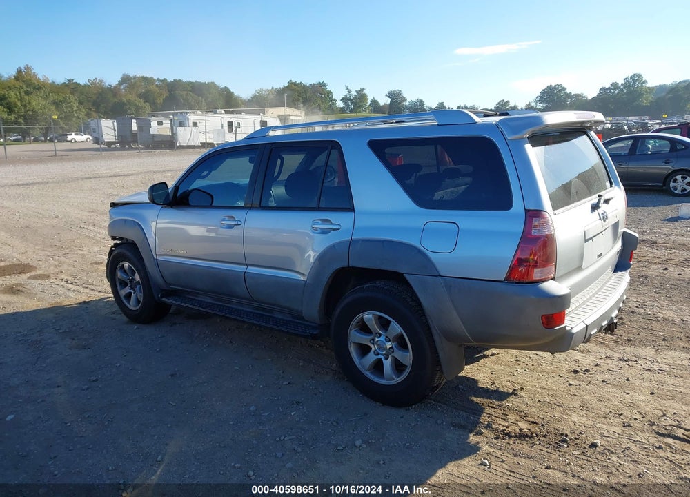 2003 TOYOTA 4RUNNER SR5 SPORT V8 VIN: JTEBT14R930020407