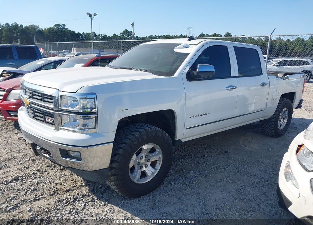 2014 CHEVROLET SILVERADO 1500 2LZ VIN: 3GCUKSECXEG443480