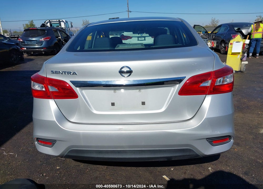2016 NISSAN SENTRA VIN: 3N1AB7AP3GY296783