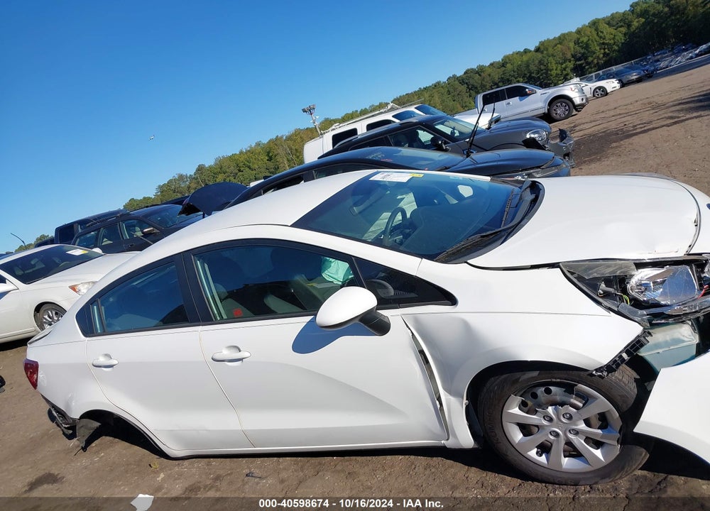 2014 KIA RIO LX VIN: KNADM4A30E6328509