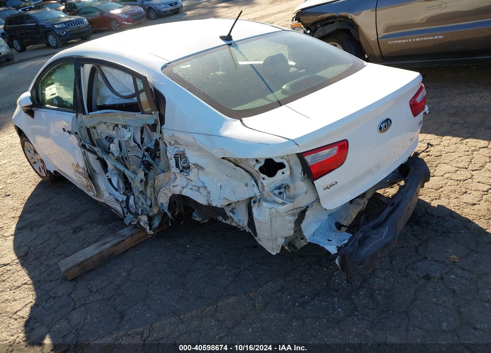 2014 KIA RIO LX VIN: KNADM4A30E6328509