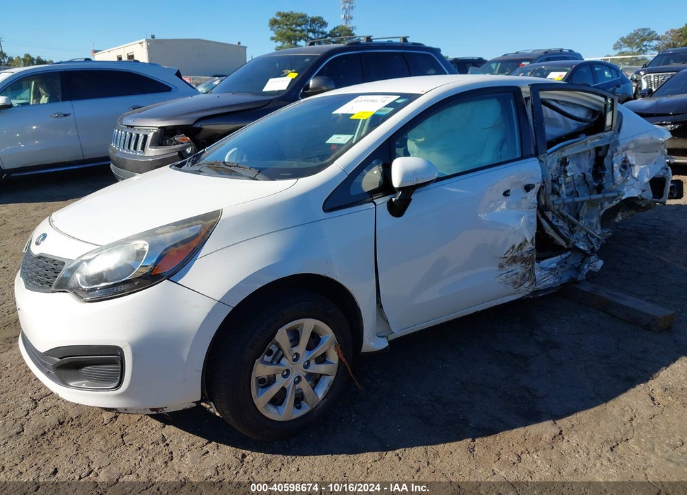 2014 KIA RIO LX VIN: KNADM4A30E6328509