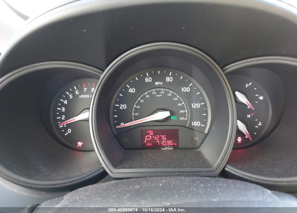 2014 KIA RIO LX VIN: KNADM4A30E6328509