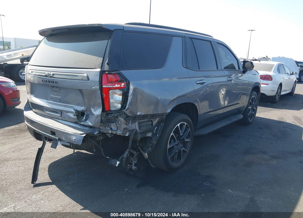 2022 CHEVROLET TAHOE 2WD RST VIN: 1GNSCRKD0NR280985