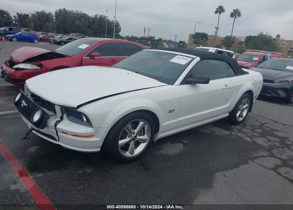 2007 FORD MUSTANG GT DELUXE/GT PREMIUM VIN: 1ZVFT85H375231046