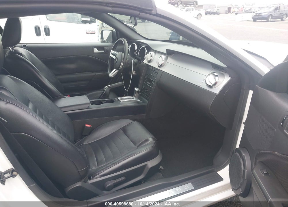 2007 FORD MUSTANG GT DELUXE/GT PREMIUM VIN: 1ZVFT85H375231046