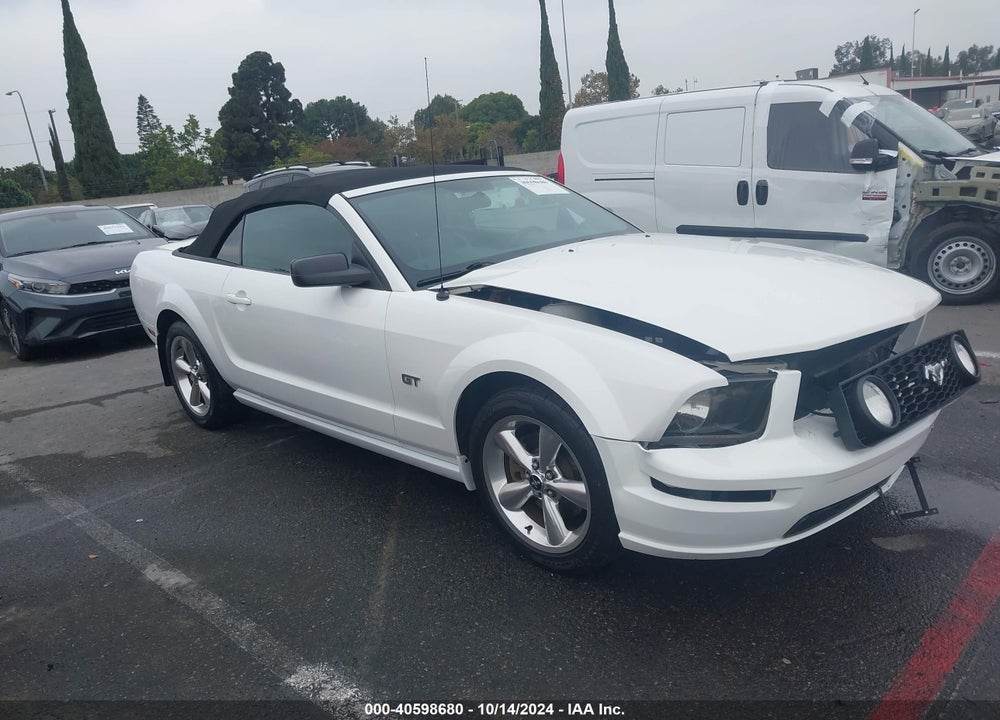 2007 FORD MUSTANG GT DELUXE/GT PREMIUM VIN: 1ZVFT85H375231046