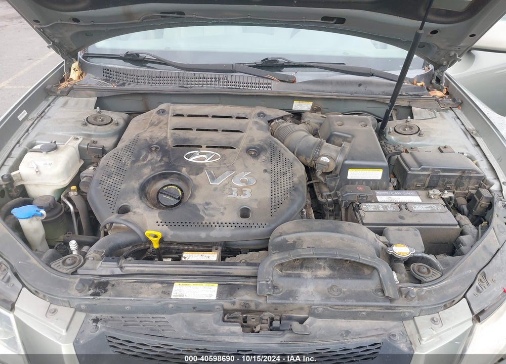 2008 HYUNDAI SONATA GLS V6 VIN: 5NPET46F78H328255