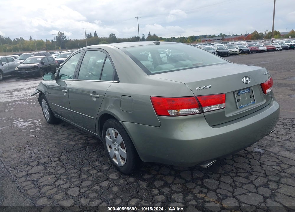 2008 HYUNDAI SONATA GLS V6 VIN: 5NPET46F78H328255