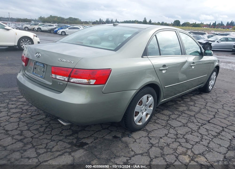 2008 HYUNDAI SONATA GLS V6 VIN: 5NPET46F78H328255