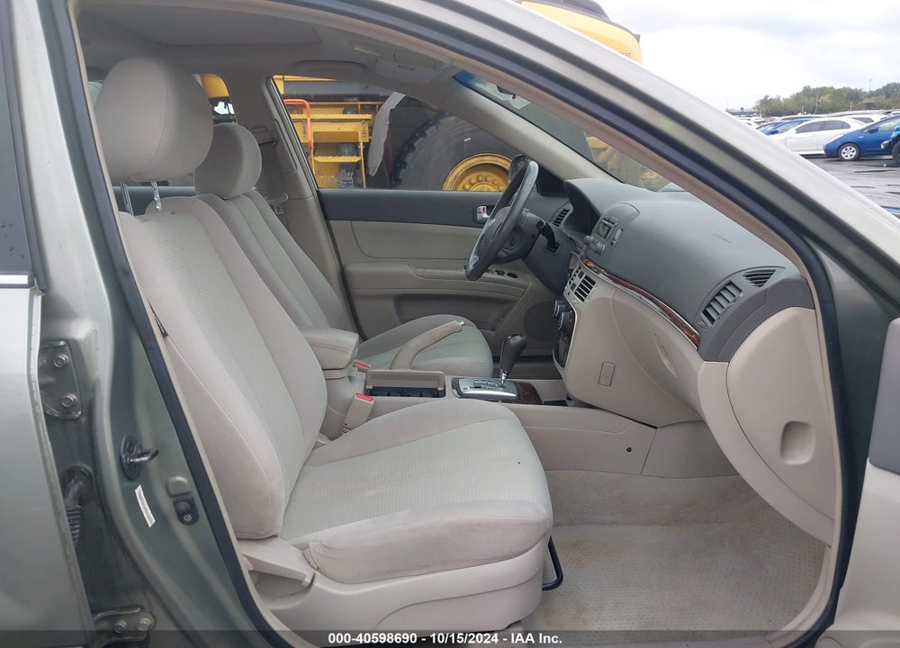 2008 HYUNDAI SONATA GLS V6 VIN: 5NPET46F78H328255