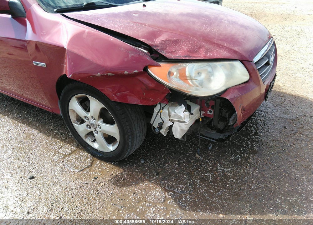 2007 HYUNDAI ELANTRA GLS/LIMITED/SE VIN: KMHDU46DX7U122712