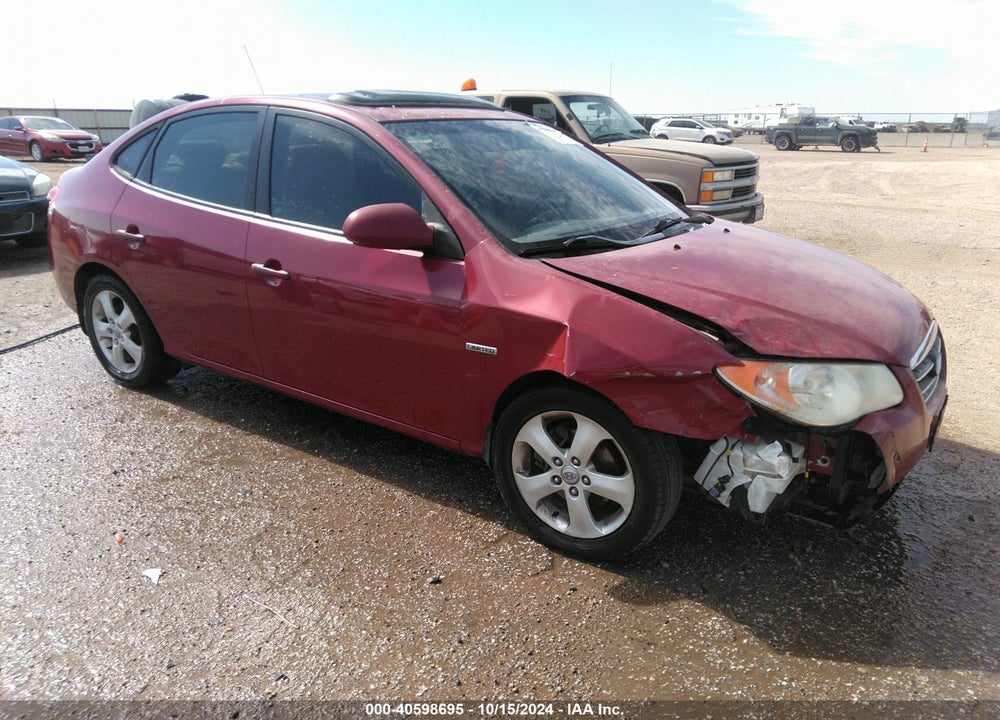 2007 HYUNDAI ELANTRA GLS/LIMITED/SE VIN: KMHDU46DX7U122712