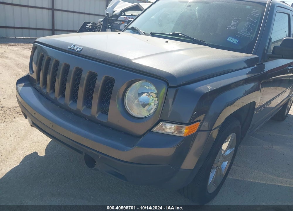 2017 JEEP PATRIOT LATITUDE FWD VIN: 1C4NJPFA2HD148487