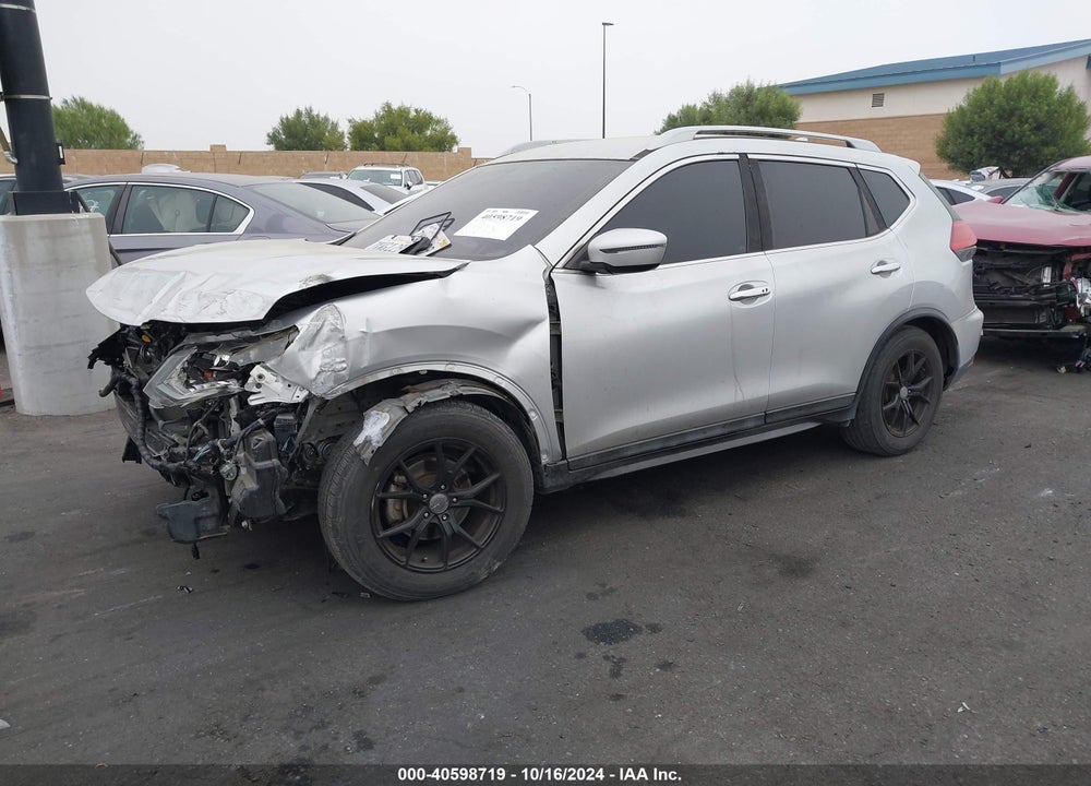 2017 NISSAN ROGUE SV VIN: 5N1AT2MT8HC818240