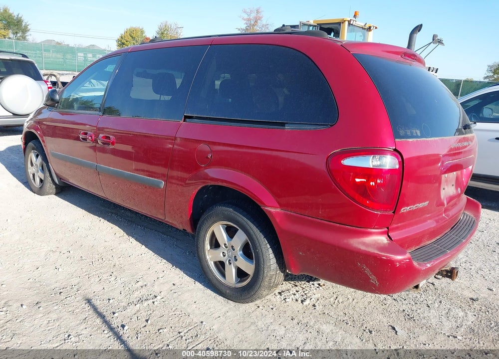 2005 DODGE GRAND CARAVAN VIN: 1D4GP24R75B382623