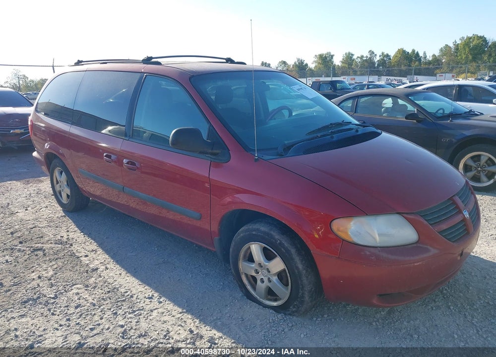 2005 DODGE GRAND CARAVAN VIN: 1D4GP24R75B382623