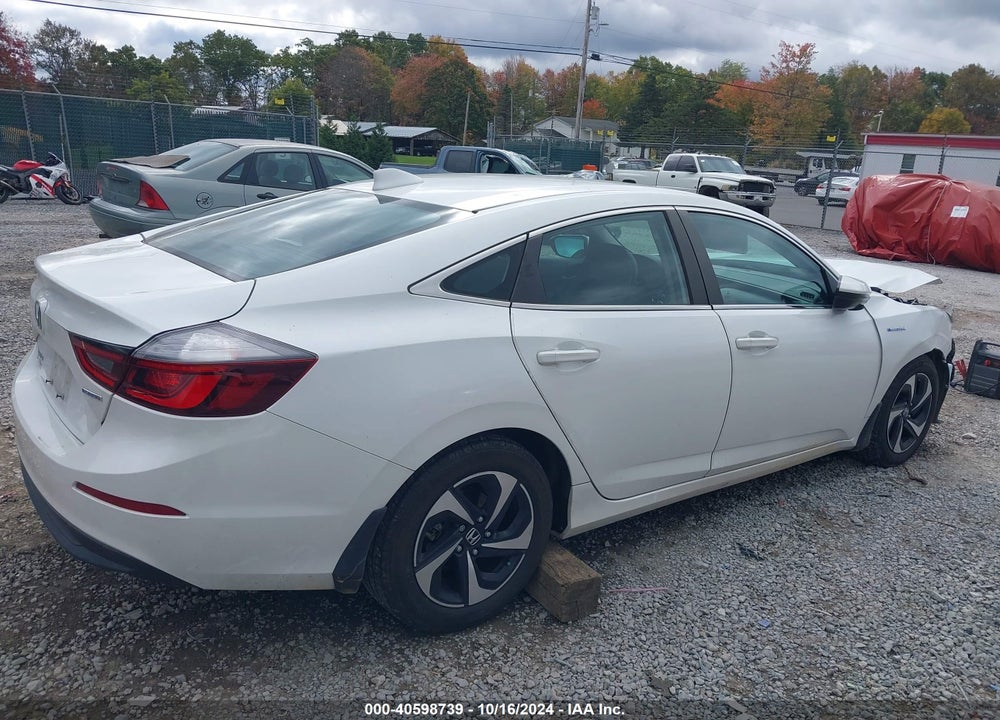 2022 HONDA INSIGHT EX VIN: 19XZE4F52NE016136