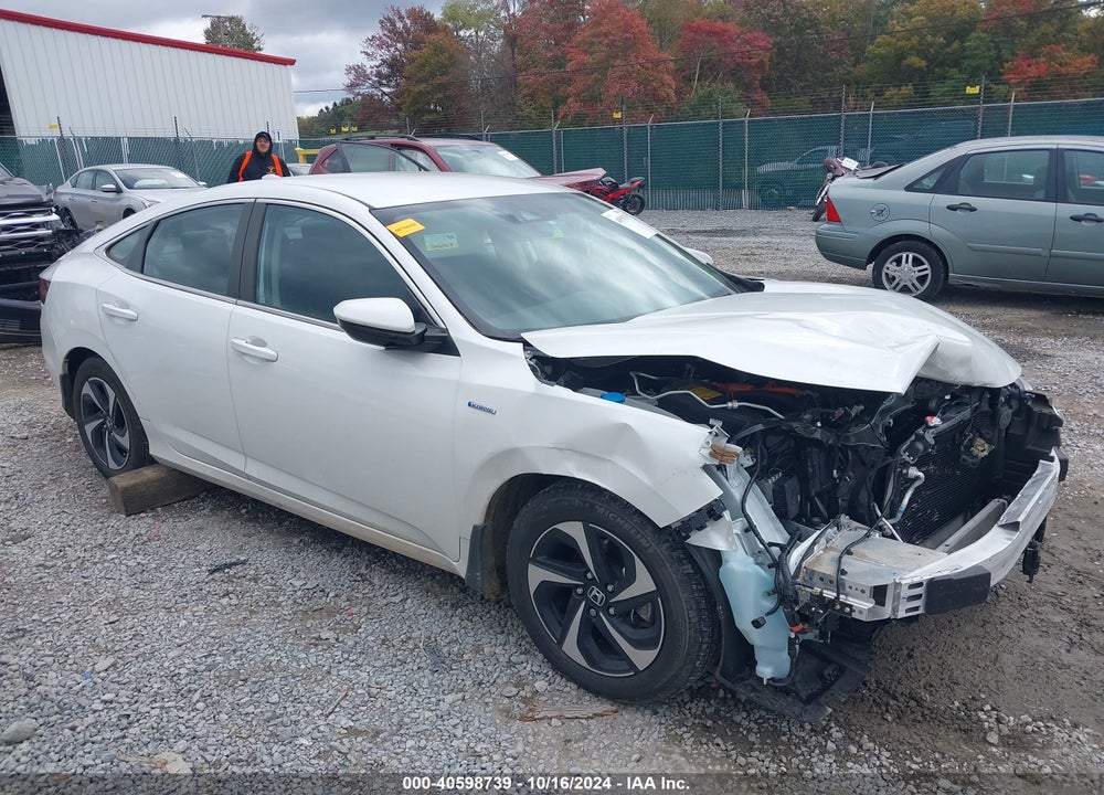 2022 HONDA INSIGHT EX VIN: 19XZE4F52NE016136