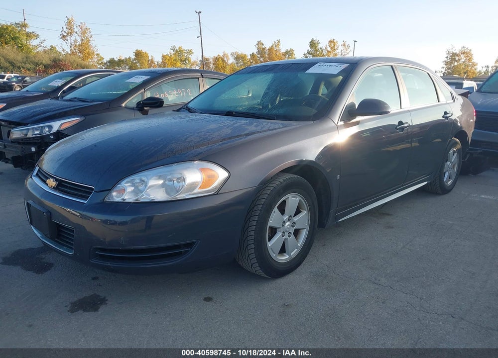 2009 CHEVROLET IMPALA LT VIN: 2G1WT57N091316069