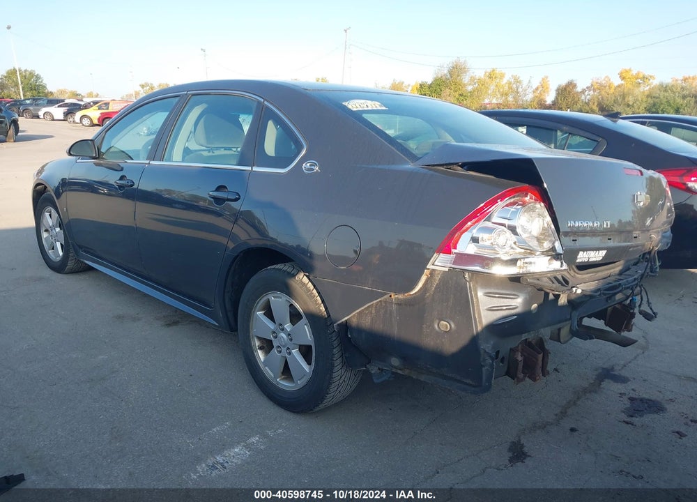 2009 CHEVROLET IMPALA LT VIN: 2G1WT57N091316069