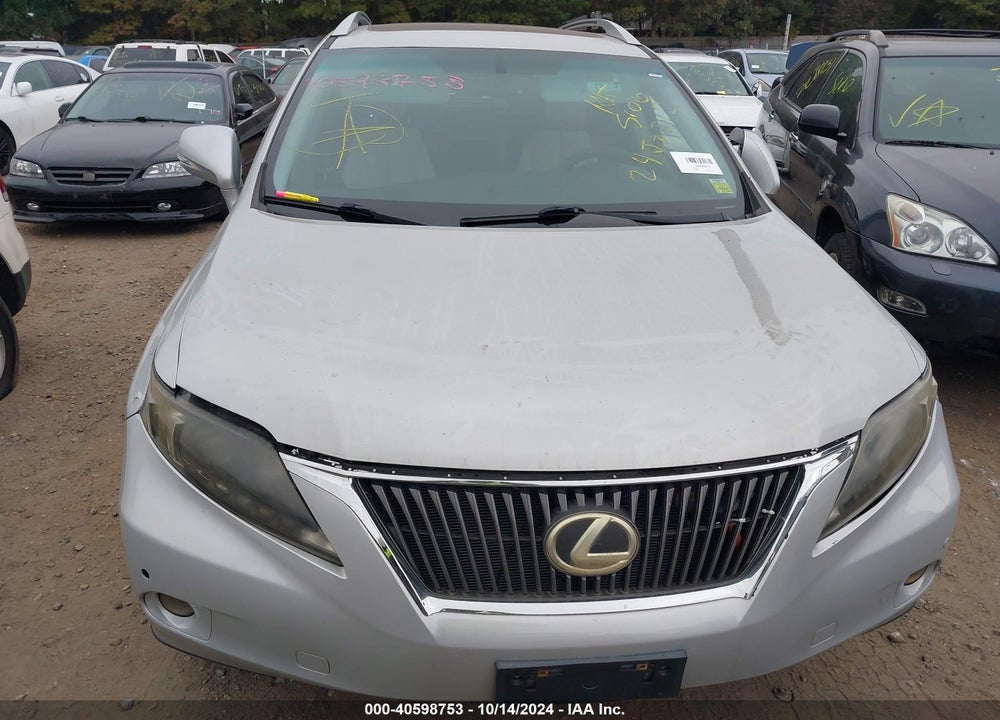 2012 LEXUS RX 350 VIN: 2T2BK1BA9CC148135