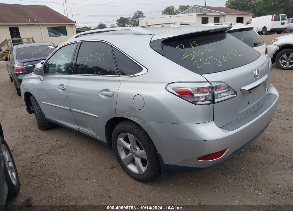 2012 LEXUS RX 350 VIN: 2T2BK1BA9CC148135