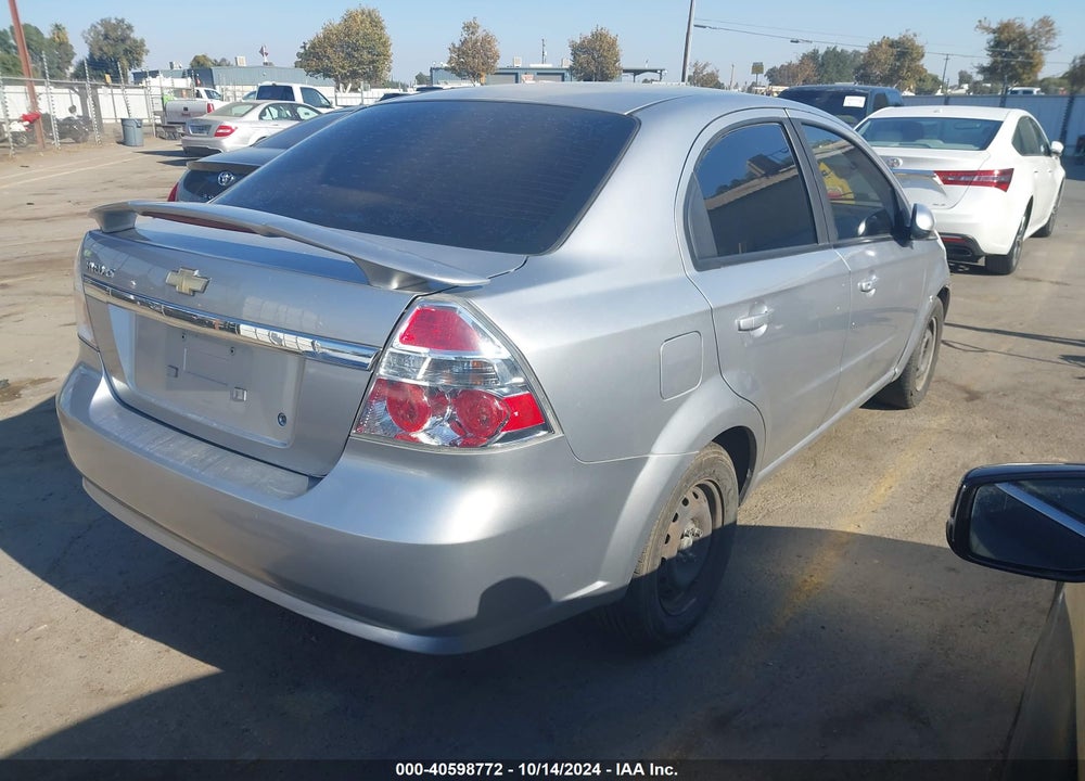 2009 CHEVROLET AVEO LT VIN: KL1TD56E39B394037