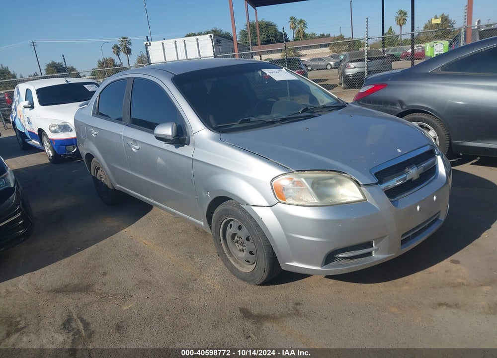 2009 CHEVROLET AVEO LT VIN: KL1TD56E39B394037