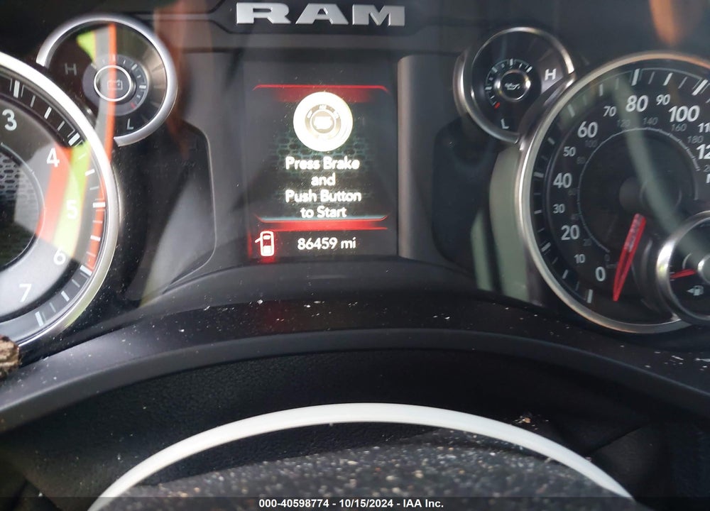 2019 RAM 1500 BIG HORN/LONE STAR 4X2 5'7 BOX VIN: 1C6RREFTXKN740731