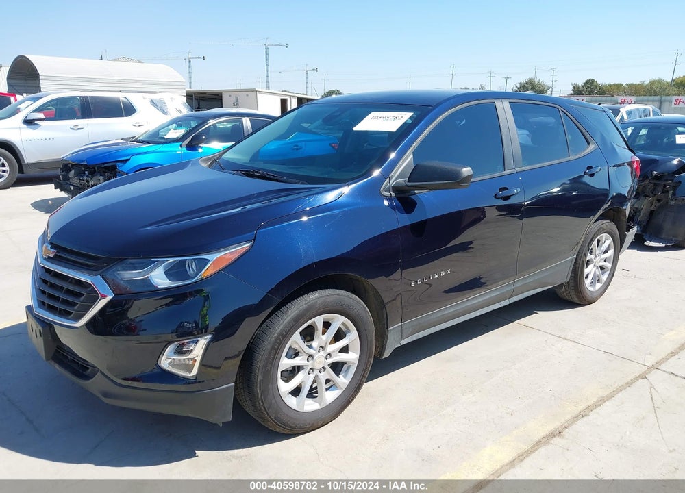 2020 CHEVROLET EQUINOX FWD LS VIN: 3GNAXHEV2LS654599