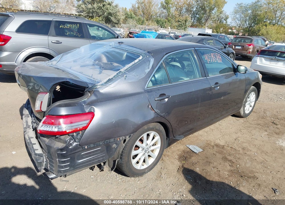 2011 TOYOTA CAMRY XLE VIN: 4T4BF3EK7BR205251