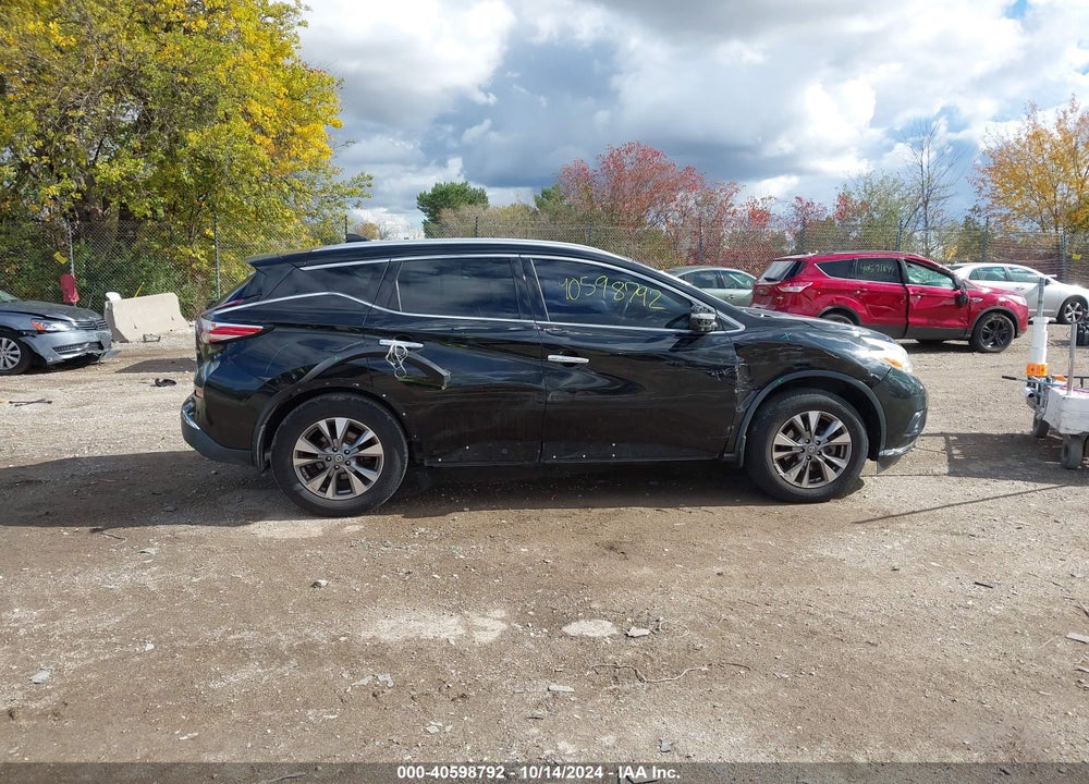 2016 NISSAN MURANO SL VIN: 5N1AZ2MH1GN145367