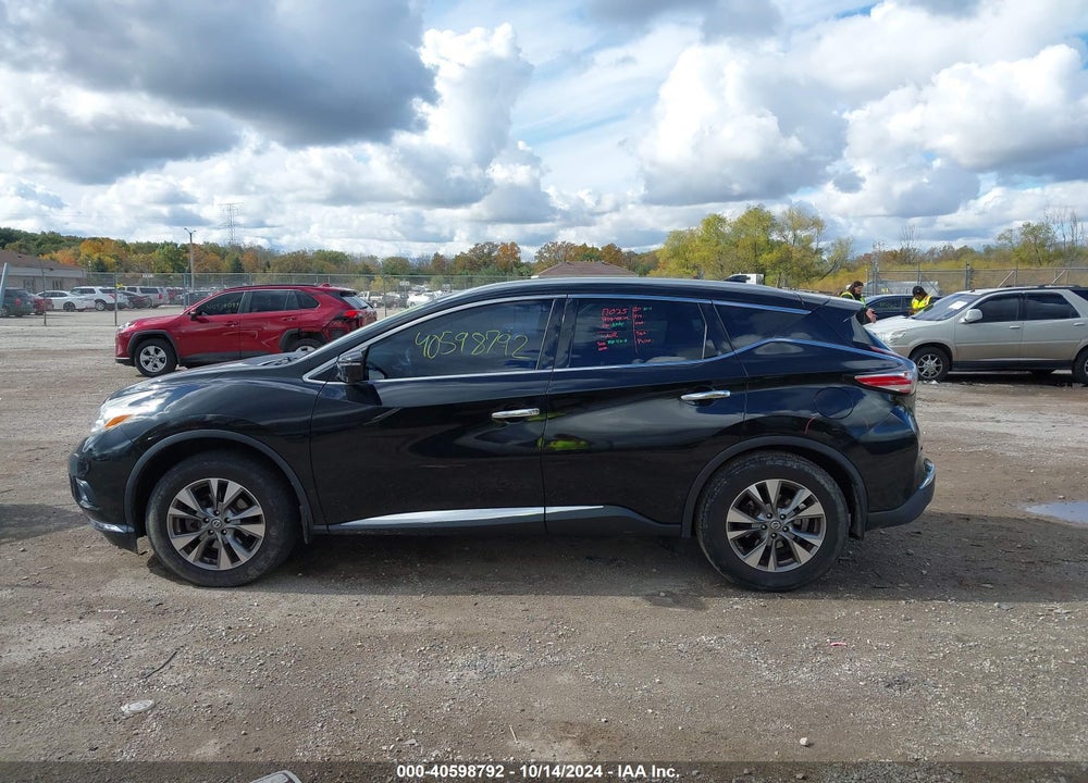 2016 NISSAN MURANO SL VIN: 5N1AZ2MH1GN145367