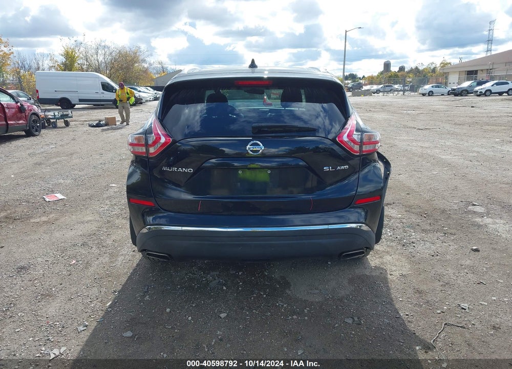 2016 NISSAN MURANO SL VIN: 5N1AZ2MH1GN145367