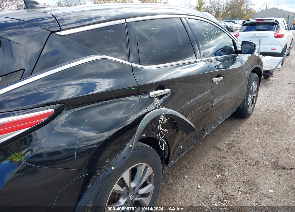 2016 NISSAN MURANO SL VIN: 5N1AZ2MH1GN145367