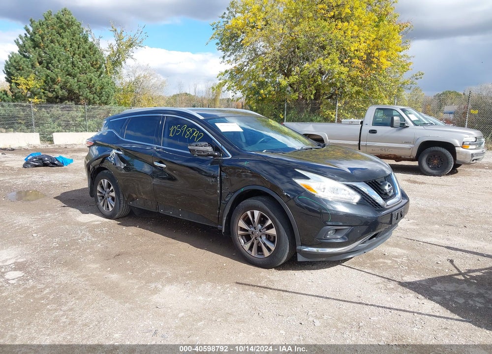2016 NISSAN MURANO SL VIN: 5N1AZ2MH1GN145367