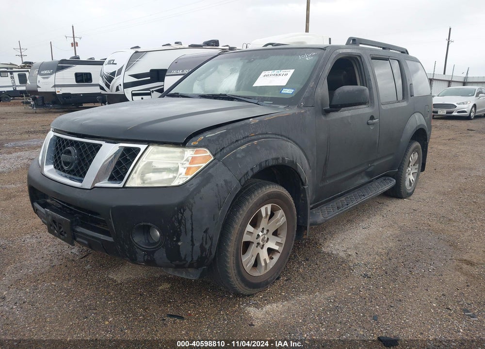 2011 NISSAN PATHFINDER SILVER VIN: 5N1AR1NB7BC601008