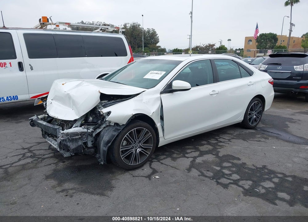 2016 TOYOTA CAMRY SE VIN: 4T1BF1FK7GU550347