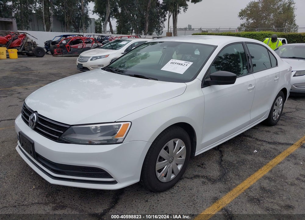 2015 VOLKSWAGEN JETTA 2.0L S VIN: 3VW2K7AJ9FM329110
